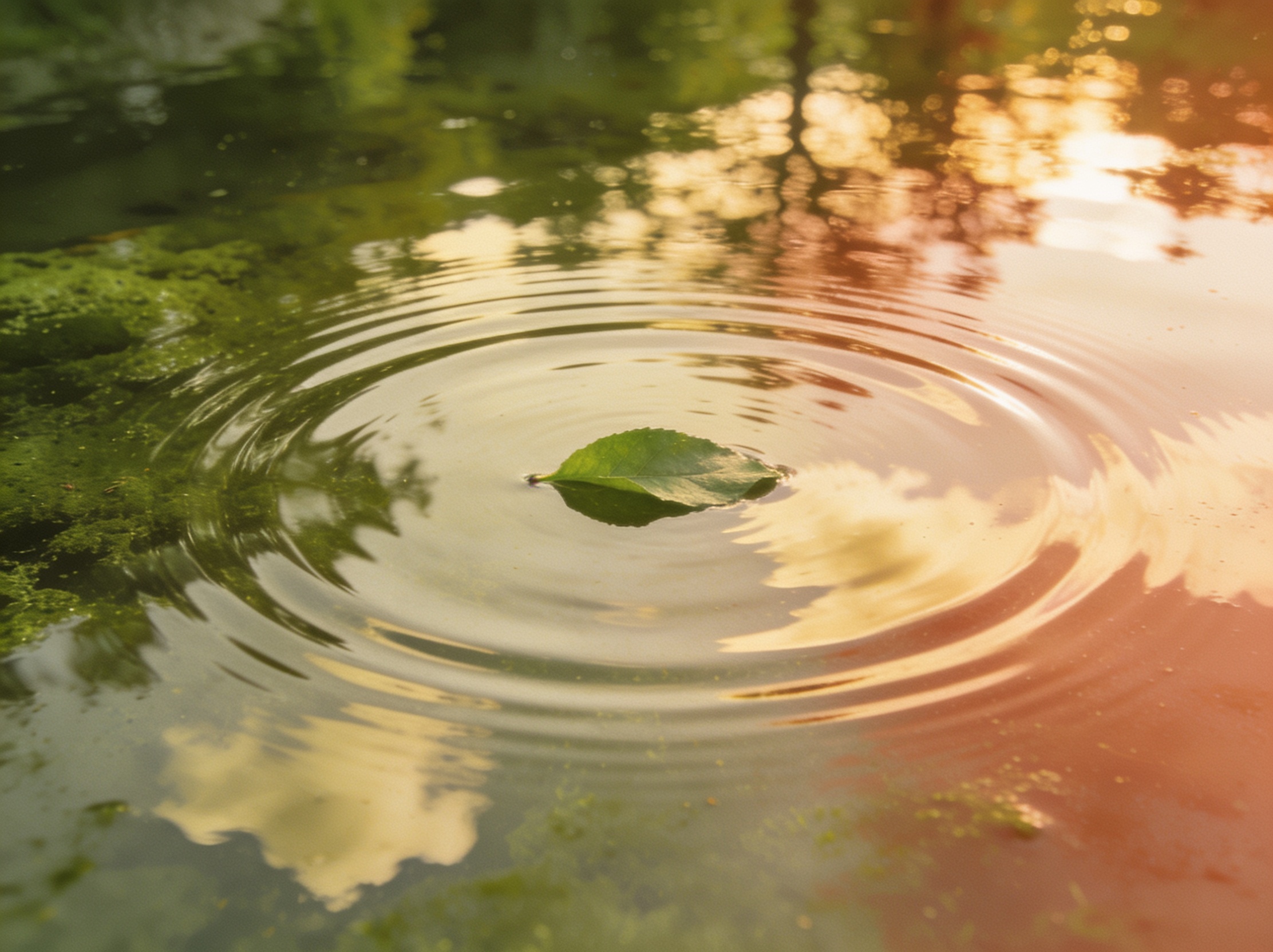 Gentle ripples spreading across still water — a symbol of deep listening